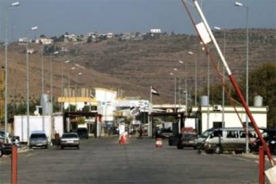 paso fronterizo entre libano y siria
